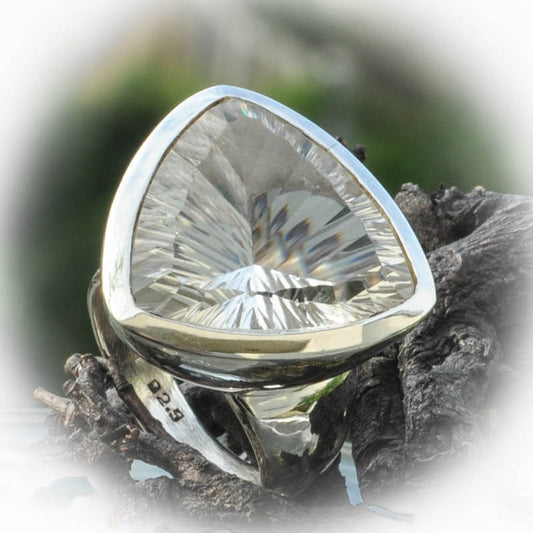 Bergkristall Ring 2 - Kehuna Stones and Senses