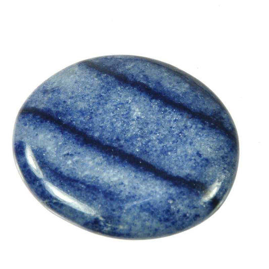 Blauquarz Scheibenstein - Kehuna Stones and Senses