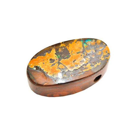 Boulder Opal gebohrt 90 - Kehuna Stones and Senses