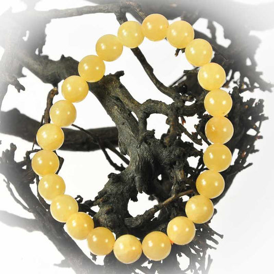 Calcit Armband Kugel - Kehuna Stones and Senses