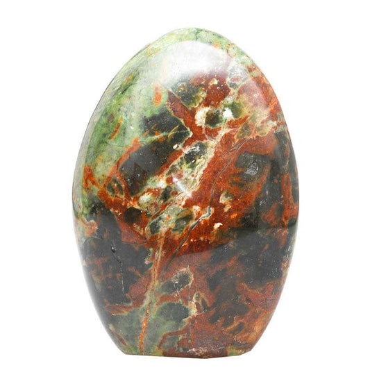 Chrysopras poliert Madagaskar 16x11x7cm - Kehuna Stones and Senses