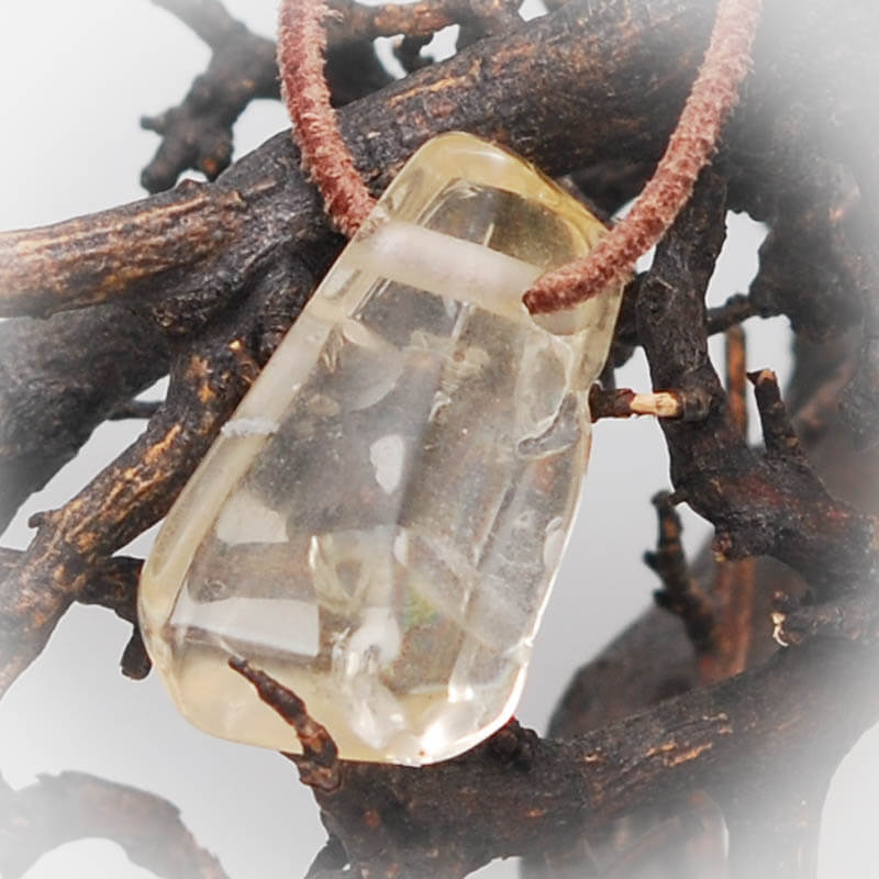Citrin Naturkristall Anhänger 4 - Kehuna Stones and Senses