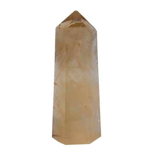 Citrin Naturkristall Spitze 8 Madagaskar - Kehuna Stones and Senses