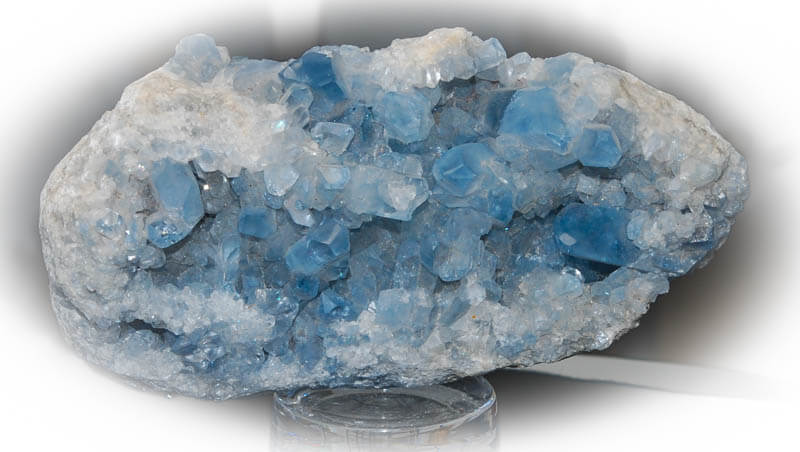 Coelestin Druse Madagaskar - Kehuna Stones and Senses