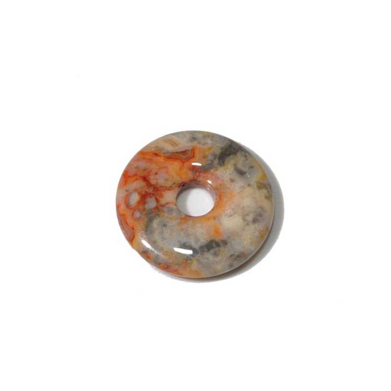 Cracy Lace Achat - Donut 30 - Kehuna Stones and Senses