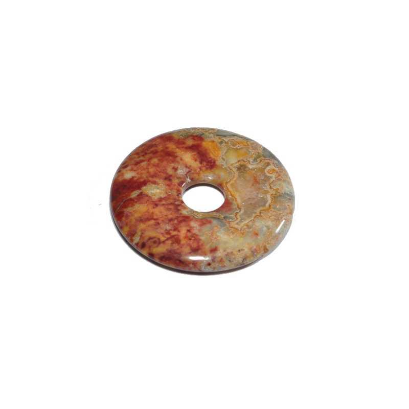 Cracy Lace Achat - Donut 30 - Kehuna Stones and Senses