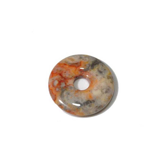 Cracy Lace Achat - Donut 40 - Kehuna Stones and Senses