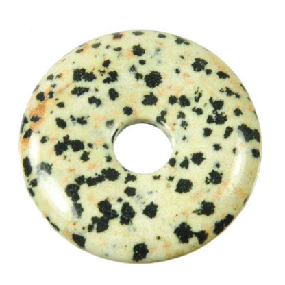 Dalmatiner Jaspis Donut 30 mm - Kehuna Stones and Senses