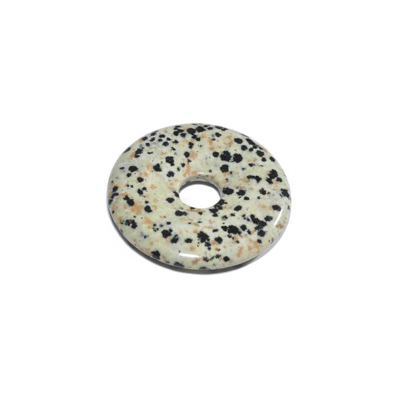 Dalmatiner Jaspis Donut 30 mm - Kehuna Stones and Senses