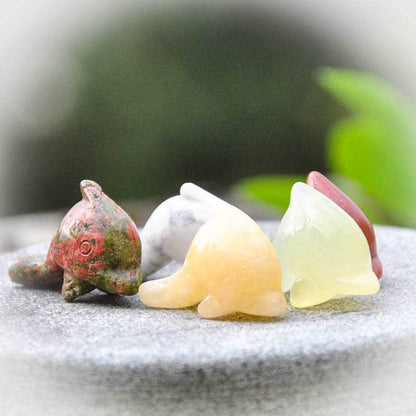Delphin Edelstein Tierfigurenset - Kehuna Stones and Senses