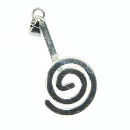 Donut - Spirale silberfarben - Kehuna Stones and Senses