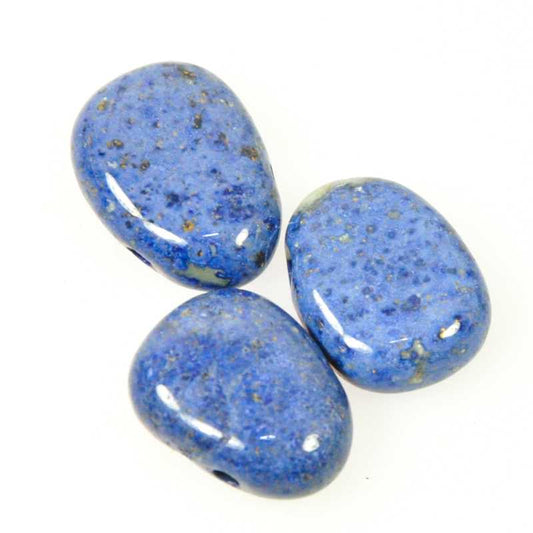 Dumortierit Anhänger gebohrt - Kehuna Stones and Senses