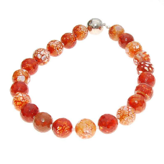 Edelsteinkette aus Achat - Kehuna Stones and Senses