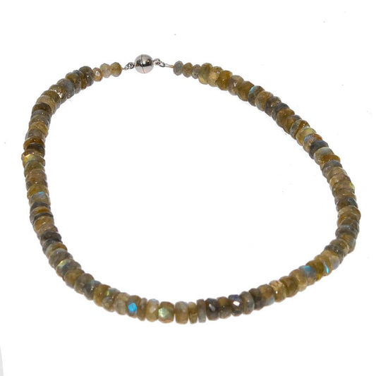 Edelsteinkette aus Labradorit - Kehuna Stones and Senses