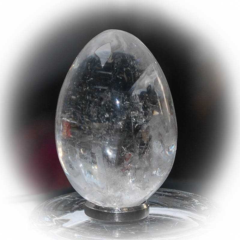 Ei aus Bergkristall - Kehuna Stones and Senses