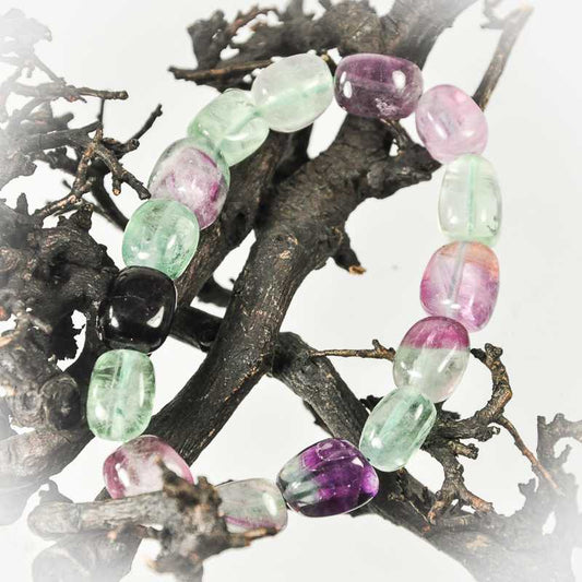 Fluorit Edelstein Armband - Kehuna Stones and Senses