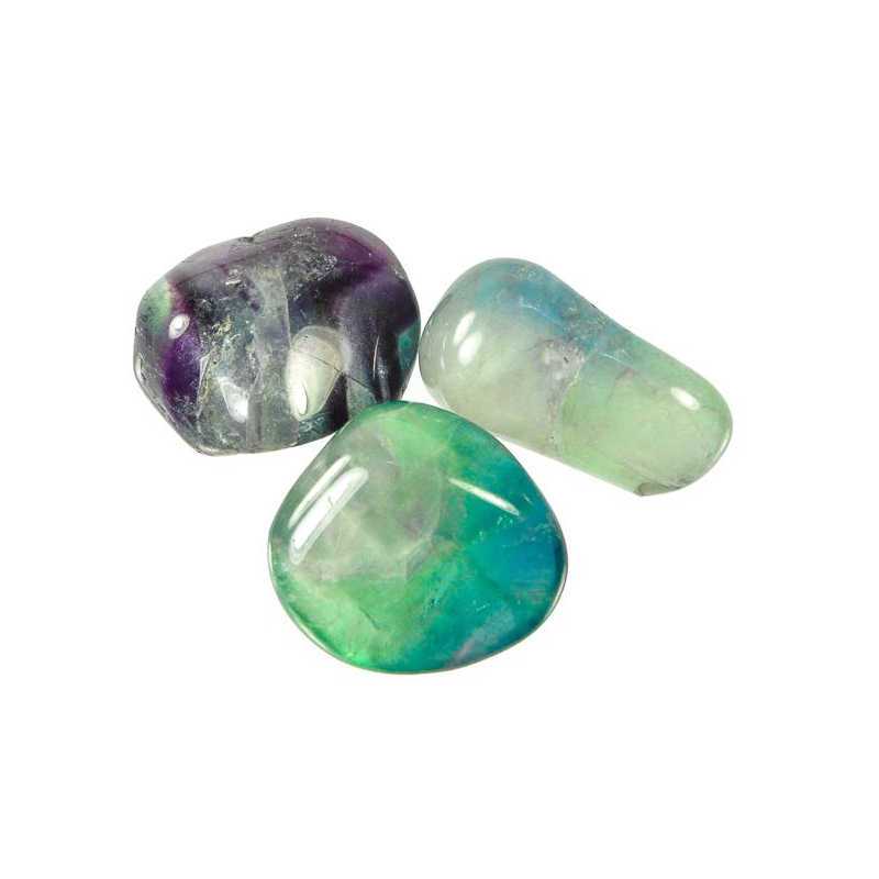 Fluorit Trommelstein - Kehuna Stones and Senses