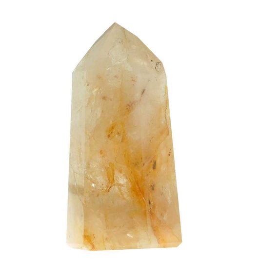 Golden Healer Bergkristall Spitze 2 - Kehuna Stones and Senses
