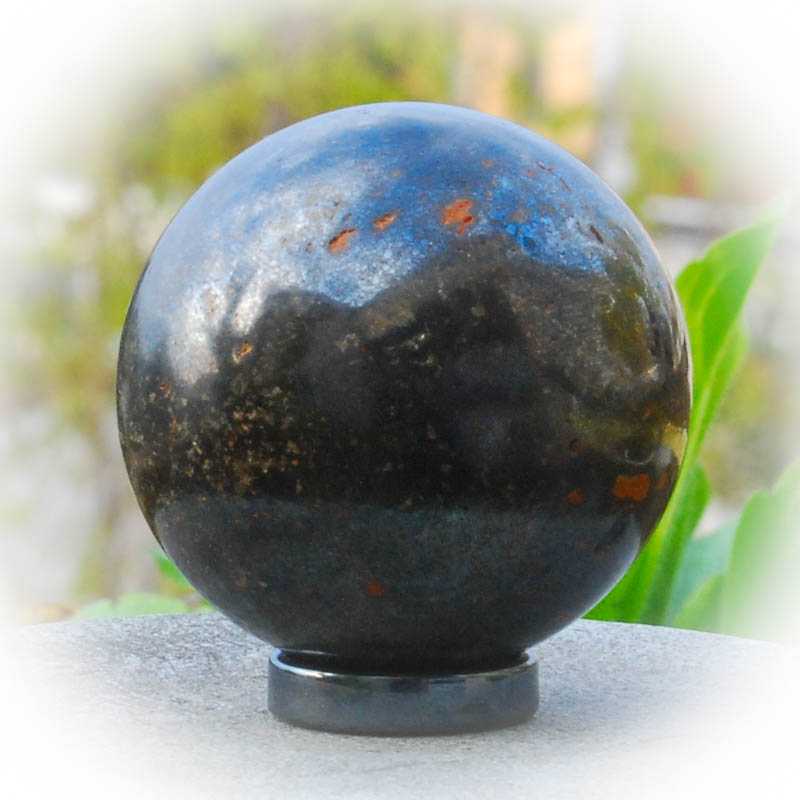 Hämatit Edelstein Kugel - Kehuna Stones and Senses