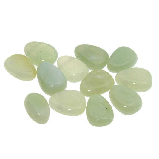 Jade Trommelstein Anhänger - Kehuna Stones and Senses