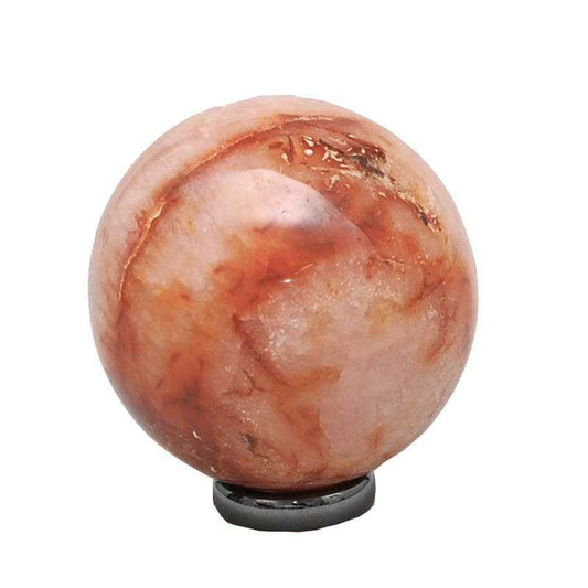 Karneol Edelstein Kugel 5,7cm - Kehuna Stones and Senses