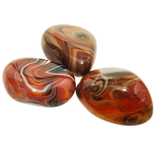 Karneol Trommelstein Lot 1 - Kehuna Stones and Senses