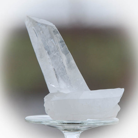 Klare Bergkristall Spitze - Kehuna Stones and Senses