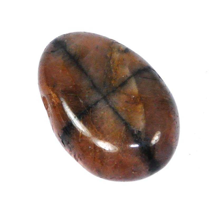 Chiastolith Anhänger gebohrt - Kehuna Stones and Senses