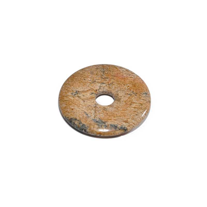 Landschaftsjaspis - Donut30 - Kehuna Stones and Senses