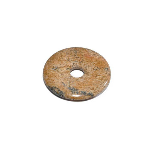 Landschaftsjaspis - Donut30 - Kehuna Stones and Senses