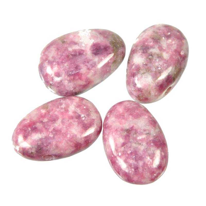 Lepidolith Trommelstein Anhänger - Kehuna Stones and Senses
