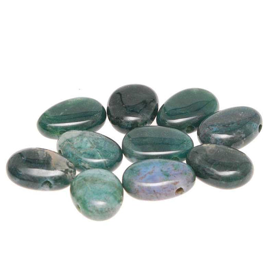 Moosachat gebohrt - Kehuna Stones and Senses