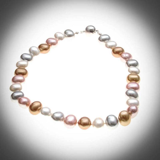 Muschelkernperlen Kette 3 - Kehuna Stones and Senses