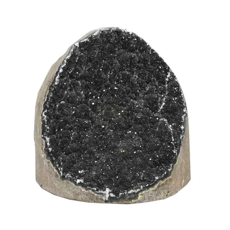 Natürliches Amethyst - Druse aus Uruguay in Schwarz - Kehuna Stones and Senses