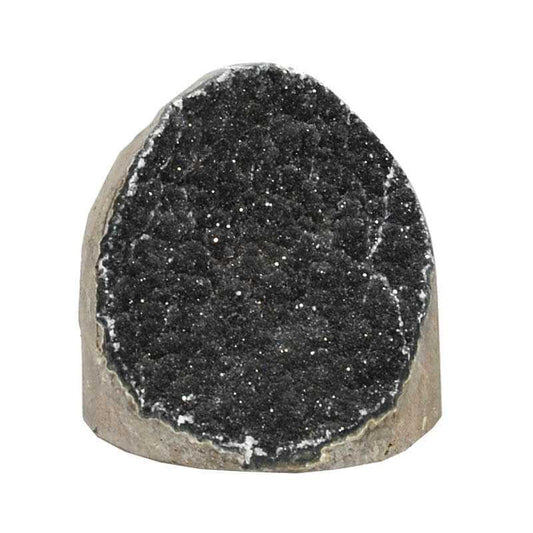 Natürliches Amethyst - Druse aus Uruguay in Schwarz - Kehuna Stones and Senses