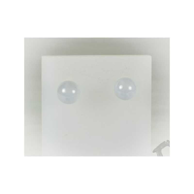 Ohrstecker Chalcedon - Kehuna Stones and Senses