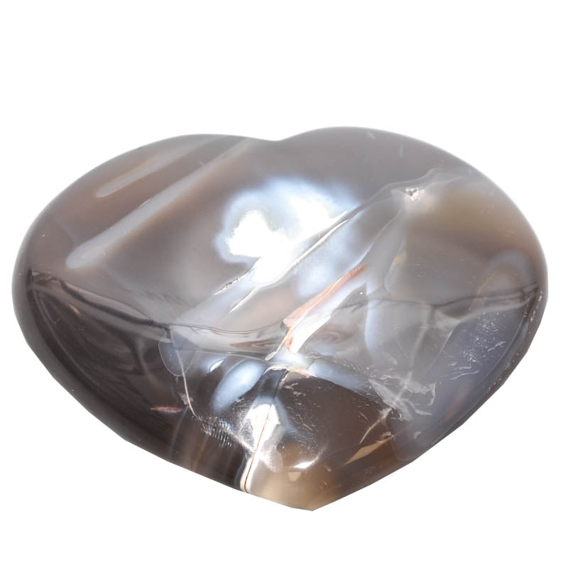 Orca Achat Herz 1 - Kehuna Stones and Senses