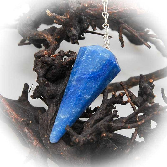Pendel Blauquarz - Kehuna Stones and Senses