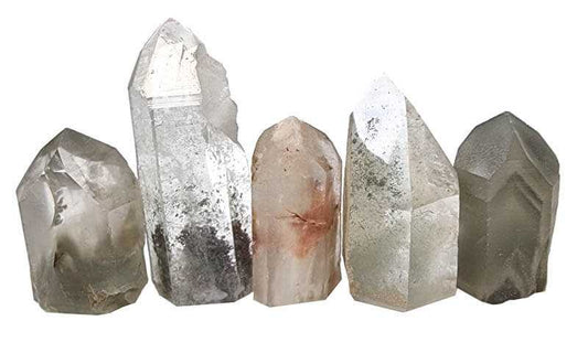 Phantomquarz Lot 3 aus Brasilien mit 5 Stück - Kehuna Stones and Senses