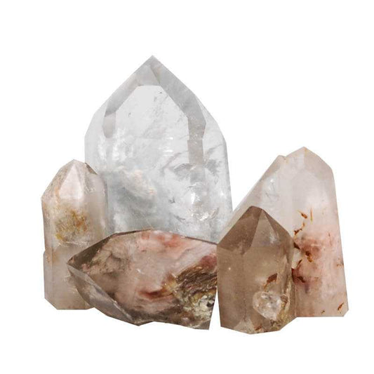 Phantomquarz Lot 6 Stück - Kehuna Stones and Senses