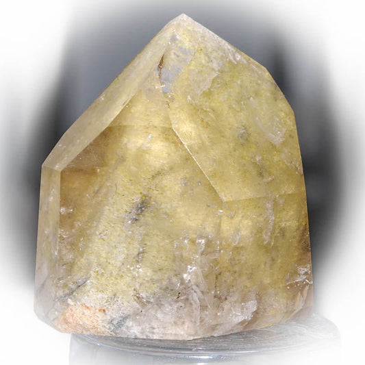 Phantomquarz mit Chlorit Spitze - Kehuna Stones and Senses