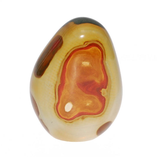 Polychrome Jaspis Skulptur 11x8x5cm - Kehuna Stones and Senses