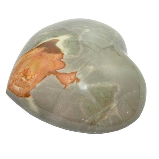 Polychrome Jaspis Herz 7x6 cm - Kehuna Stones and Senses