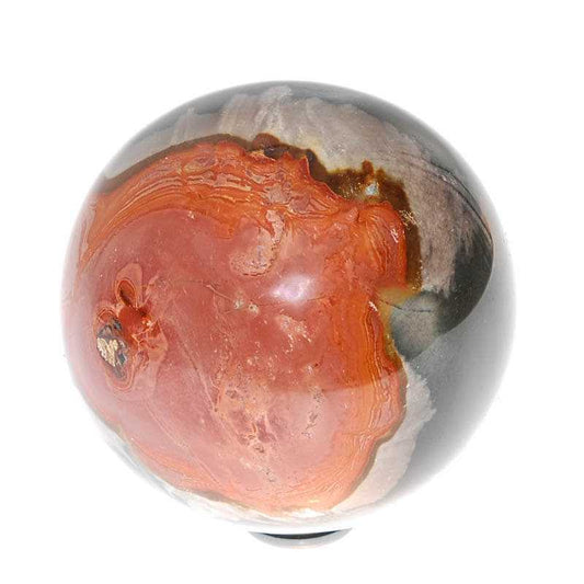 Polychrome Jaspis Kugel 10 cm - Kehuna Stones and Senses