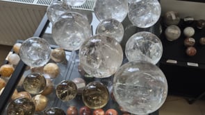 Bergkristall Kugel - Kristallkugel aus Brasilien