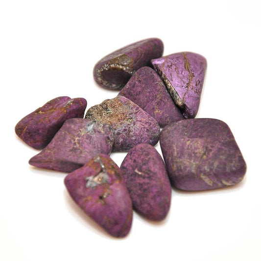 Purpurit Trommelstein - Kehuna Stones and Senses