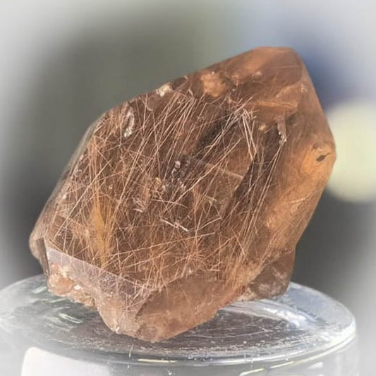 Rauchquarz mit Rutilen - Kehuna Stones and Senses