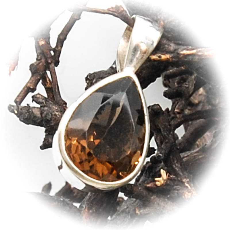 Rauchquarz Schmuck Anhänger - Kehuna Stones and Senses