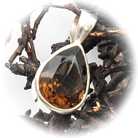 Rauchquarz Schmuck Anhänger - Kehuna Stones and Senses
