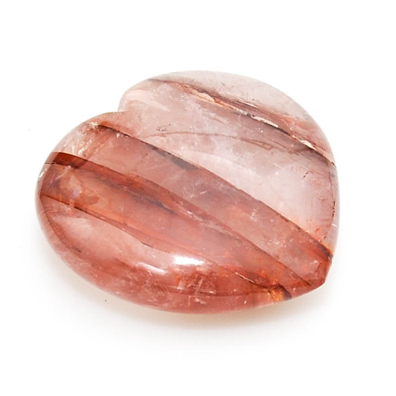 Red Healer Herz aus Bergkristall - Kehuna Stones and Senses